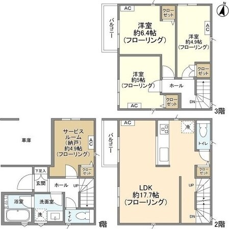 Ｋｏｌｅｔ東浦和＃０９の物件間取画像